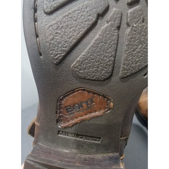 Born Leather Riding Boots Womens 6 Brown Equestrian Motorcycle Rockabilly Y2K - Picture 9 of 12